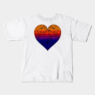 valentine pattern Kids T-Shirt